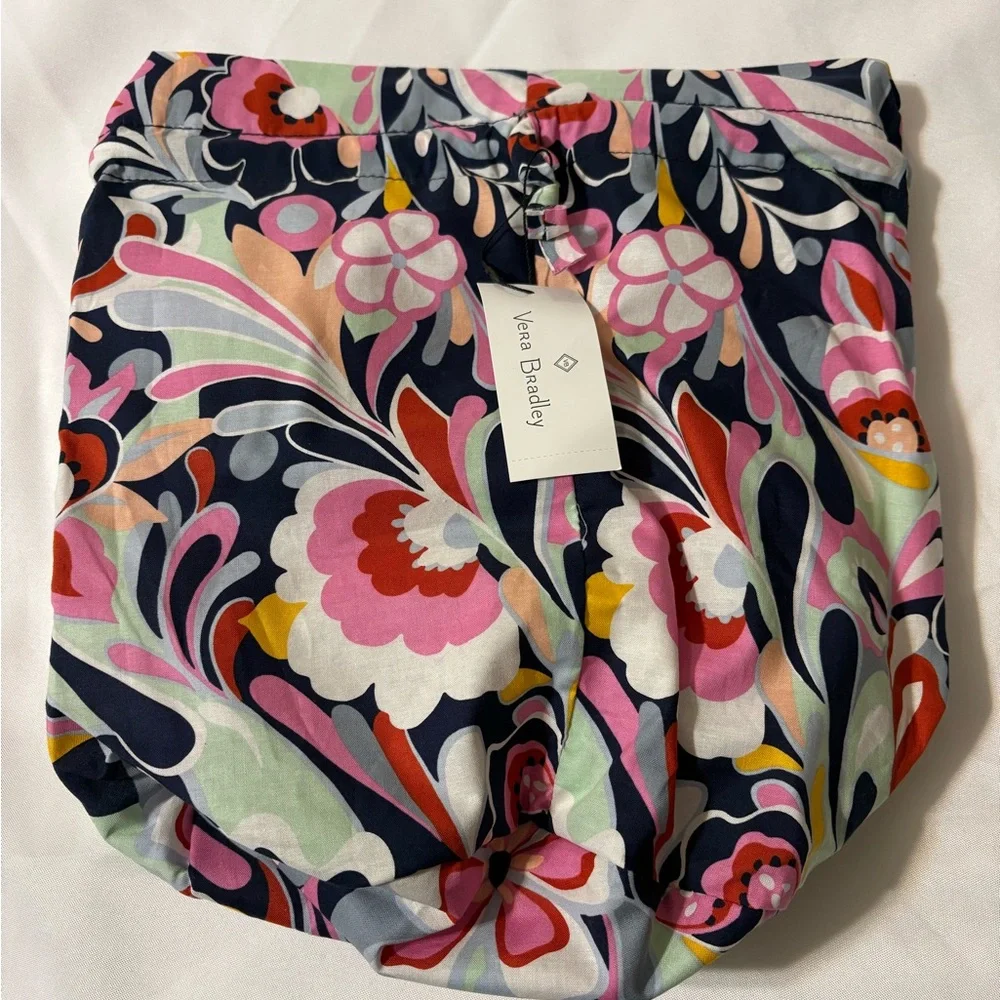 Vera Bradley‎ Ditty Bag retired Mod Paisley cosmetic travel storage bag swim bag